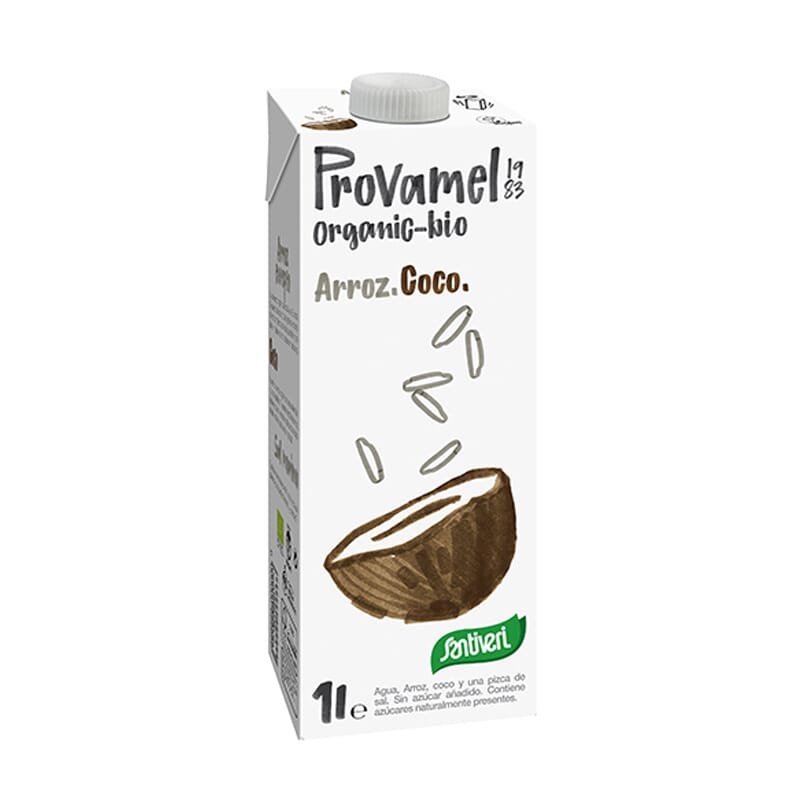 PROVAMEL BEBIDA DE ARROZ Y COCO BIO 1 Litro