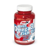 Super Omega-3 Fish Oil 90 Capsules Molles - Amix Nutrition | Nutritienda