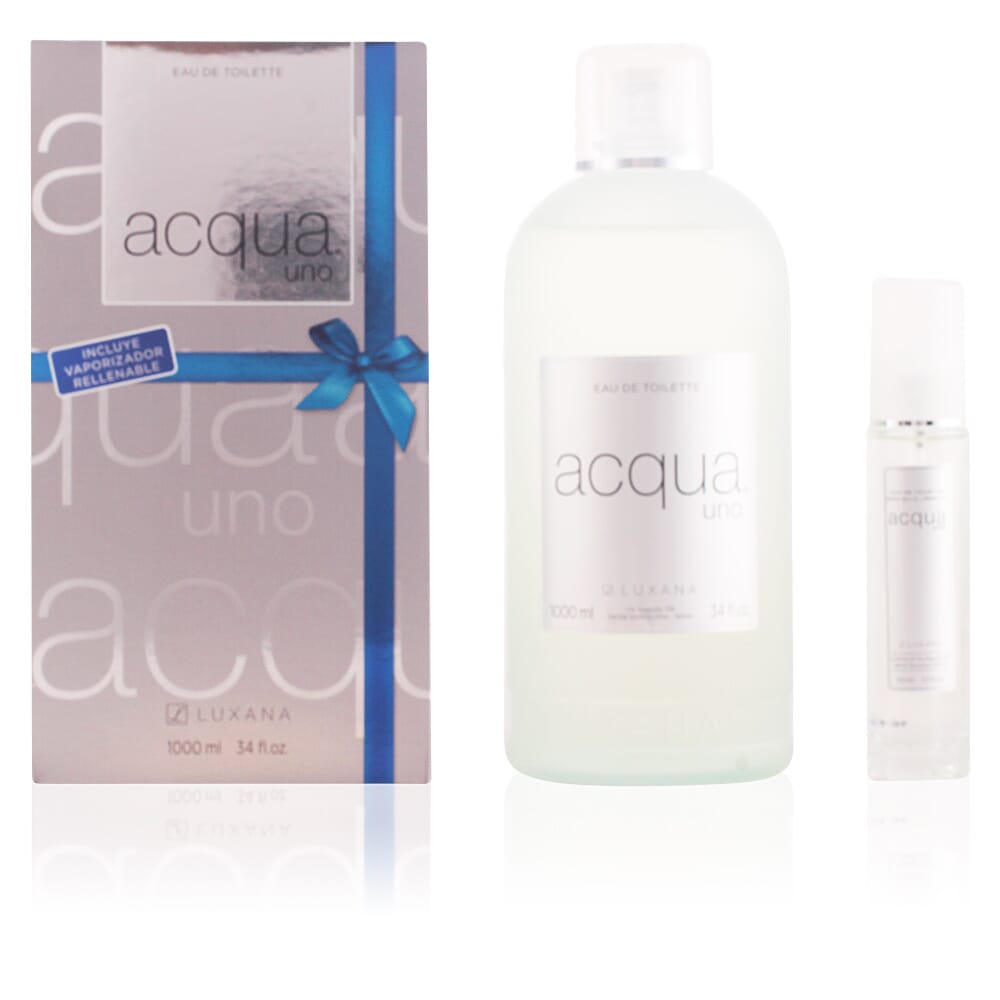 Acqua Uno Lote EDT 1000 ml + EDT Rellenable 50 ml