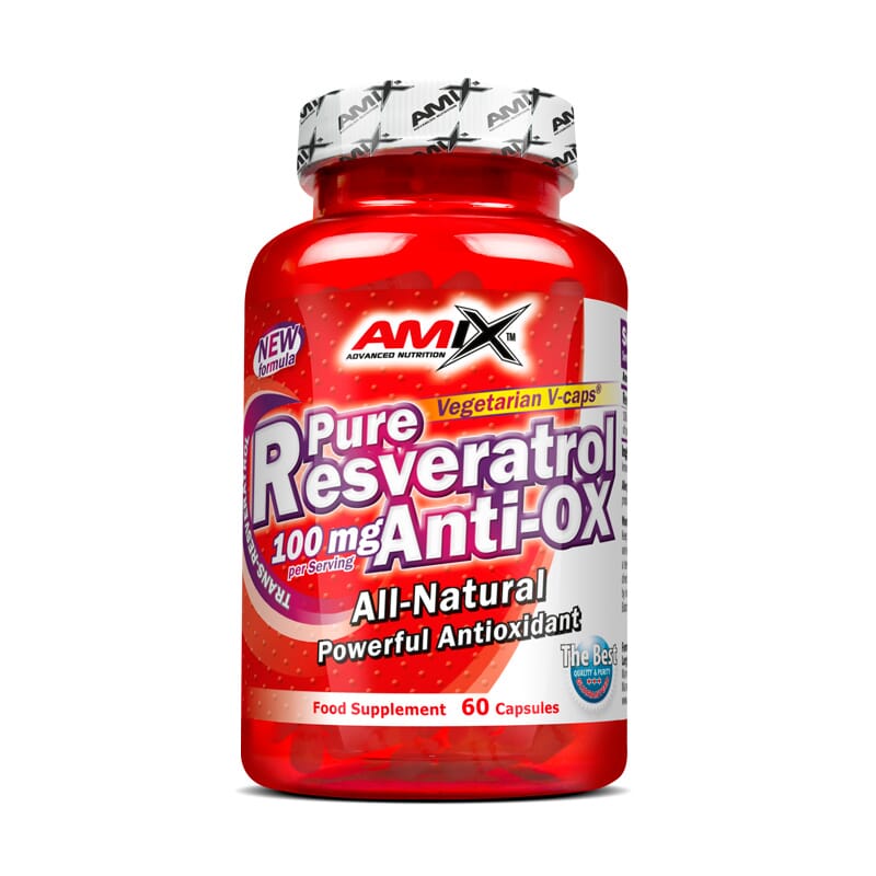 PURE RESVERATROL ANTI-OX 60 Caps