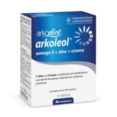 Arkodiet Arkoleol Omega 3 + Zinc + Cromo 90 Caps da Arkopharma