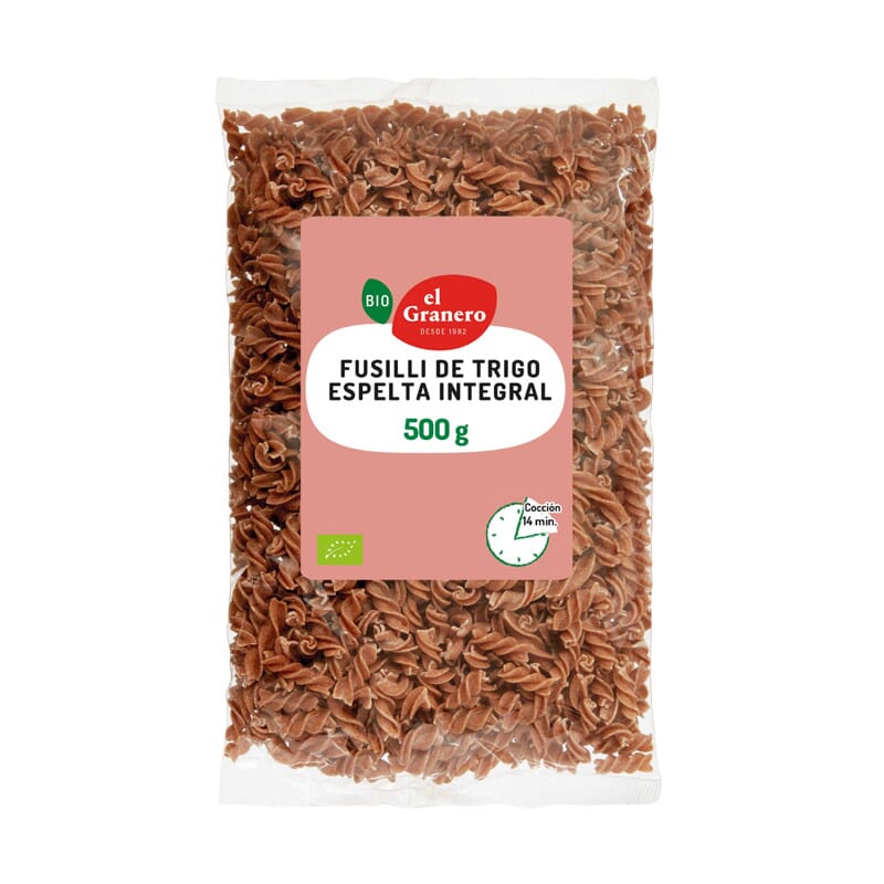 FUSILLI INTEGRALES DE ESPELTA 500g