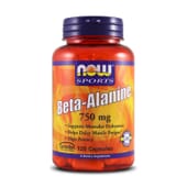 Beta Alanine 750 mg 120 Caps di Now Sports