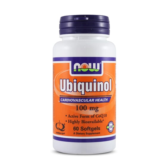 Ubiquinol 100 Mg 60 Capsules Molles - Now Foods | Nutritienda