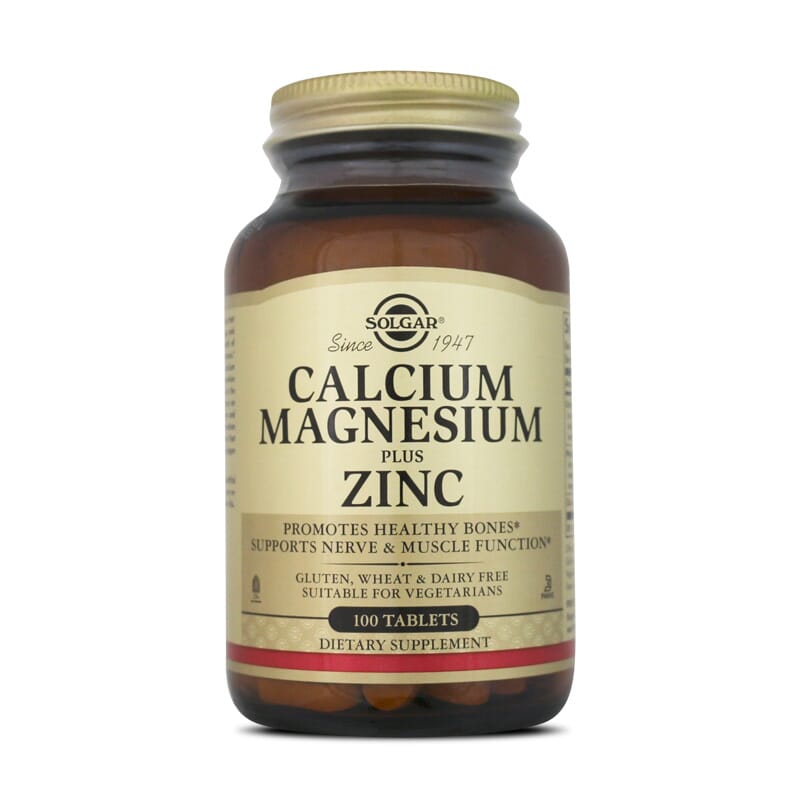 CALCIUM MAGNESIUM PLUS ZINC 100 Tabs