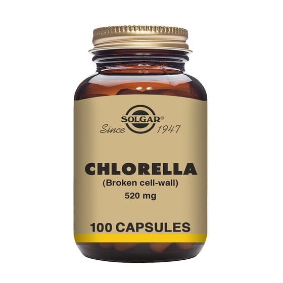 Chlorella 100 Vcaps da Solgar