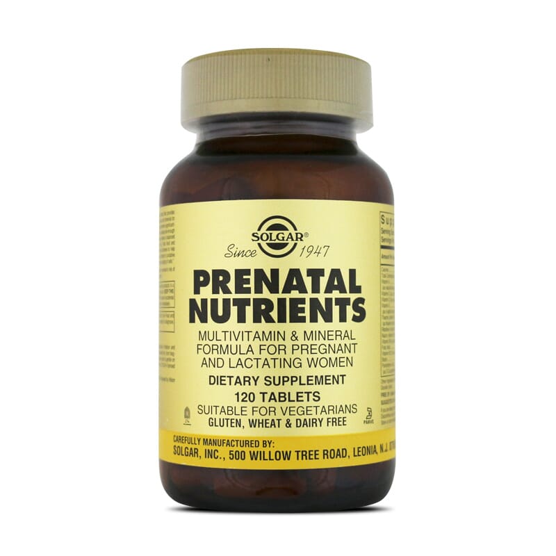 Prenatal Nutrients 120 Tabs