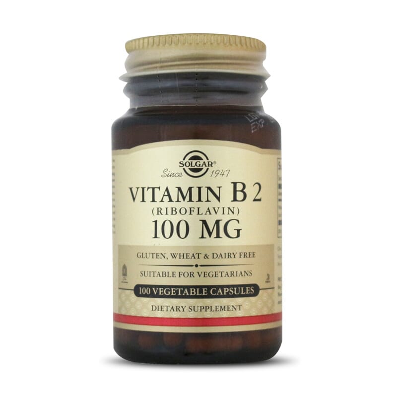 VITAMIN B2 100mg 100 VCaps