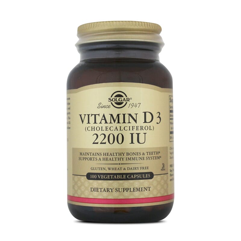 VITAMIN D3 2200IU 100 VCaps