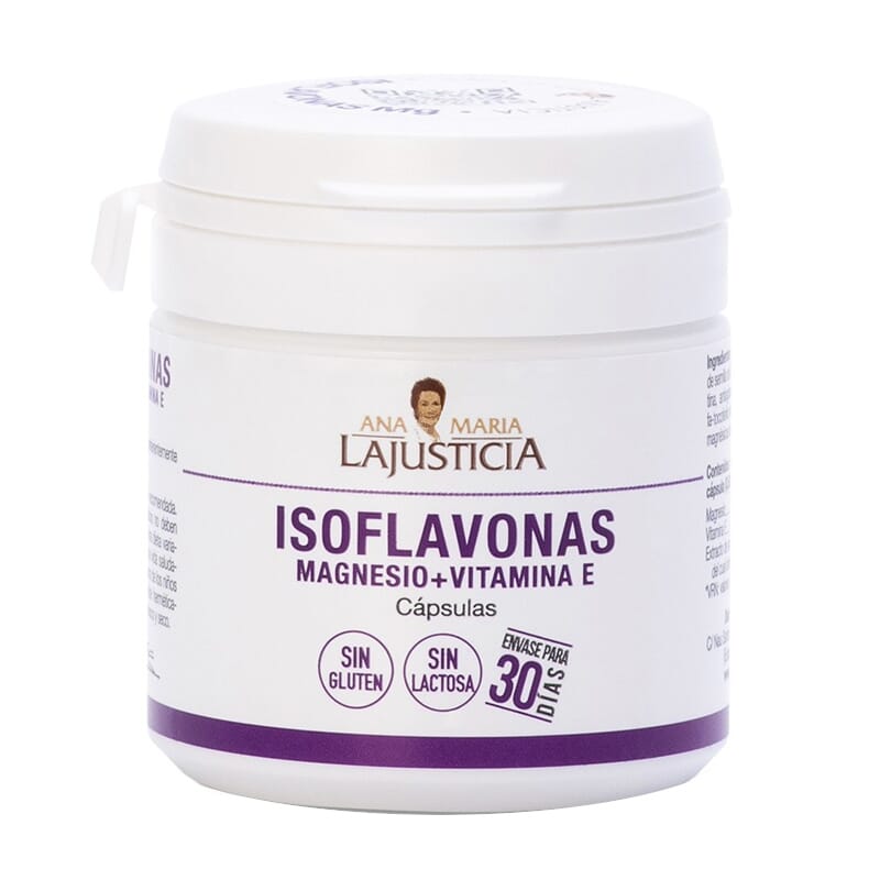 ISOFLAVONAS CON MAGNESIO + VITAMINA E 30 Caps