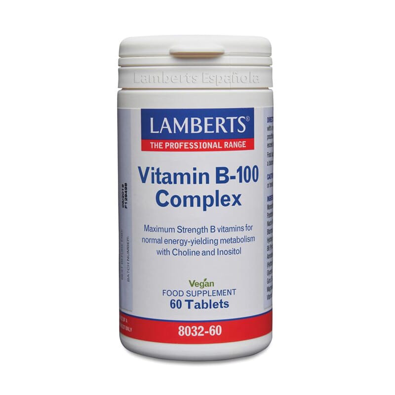 VITAMIN B-100 COMPLEX 60 Tabs