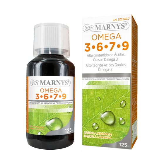 Omega 3-6-7-9 125ml de Marnys