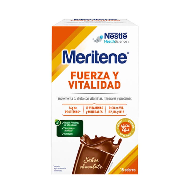 Meritene Batidos Sabor Chocolate 30g 15 Sobres