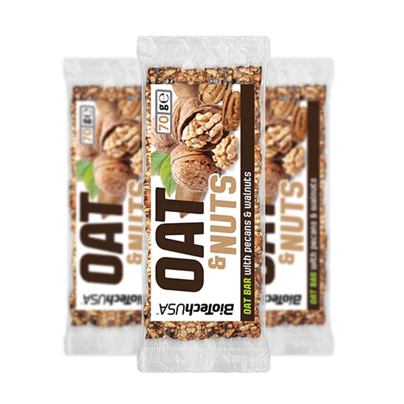 OAT & NUTS WITH PECANS & WALNUT 20 x 70g