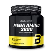 Mega Amino 3200 300 Tabs de Biotech Usa