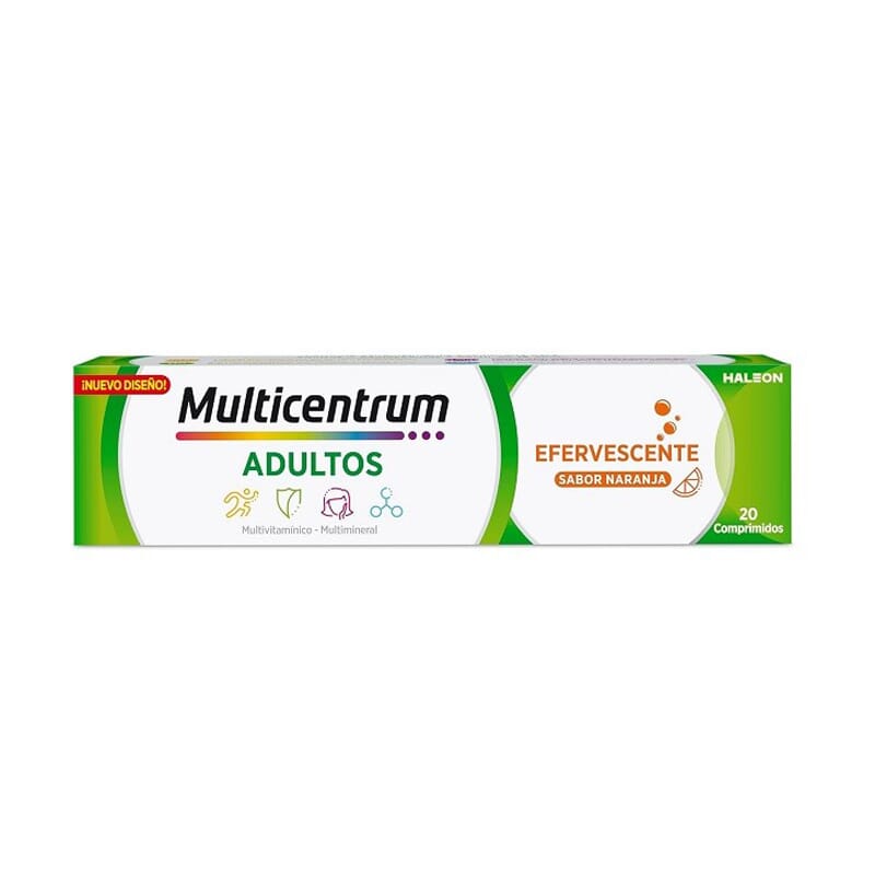 MULTICENTRUM EFERVESCENTE 20 Tabs