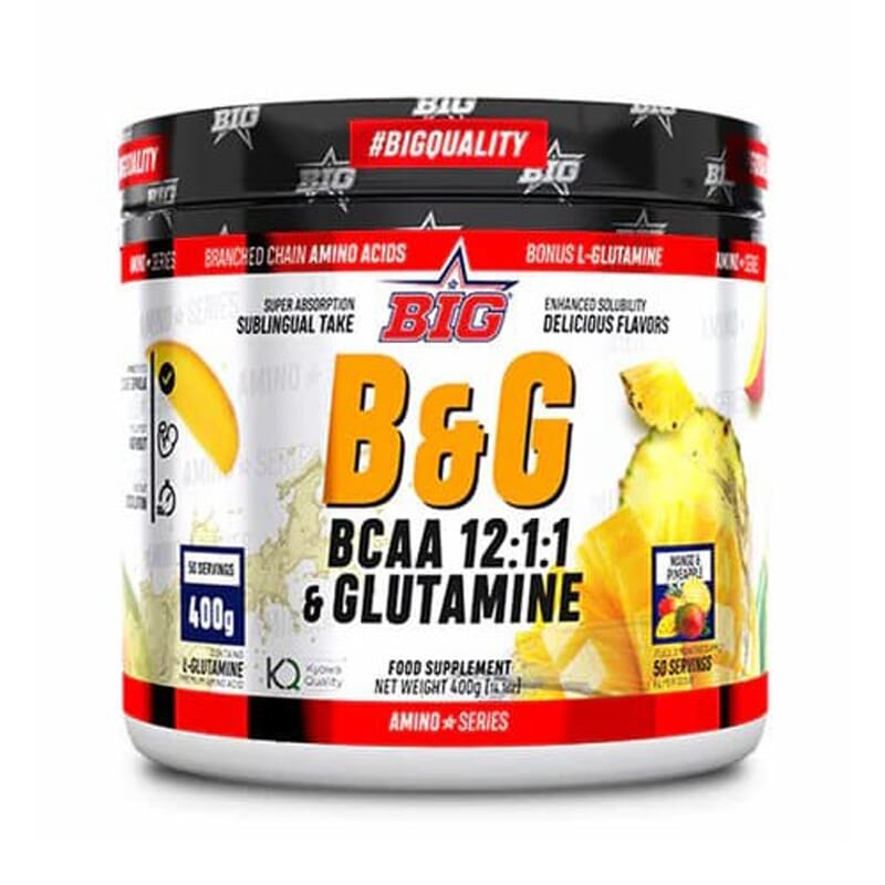 B&G BCAA 12:1:1 + GLUTAMINA 400g