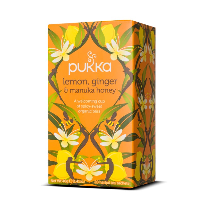 Bio Zitrone, Inwer Und Manuka-Honig 20 Tees