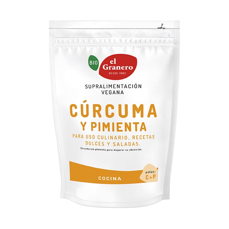 CURCUMA Y PIMIENTA BIO 200g