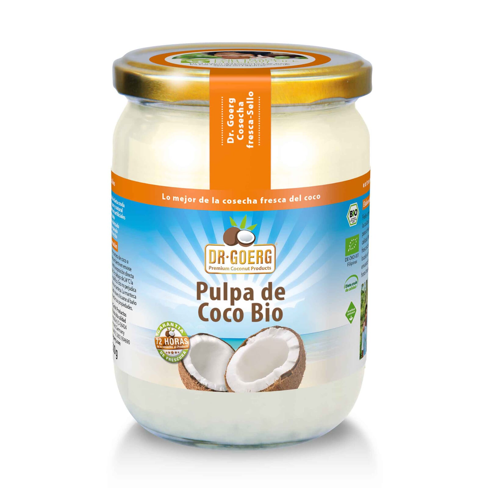 Manteca De Coco Bio 500ml