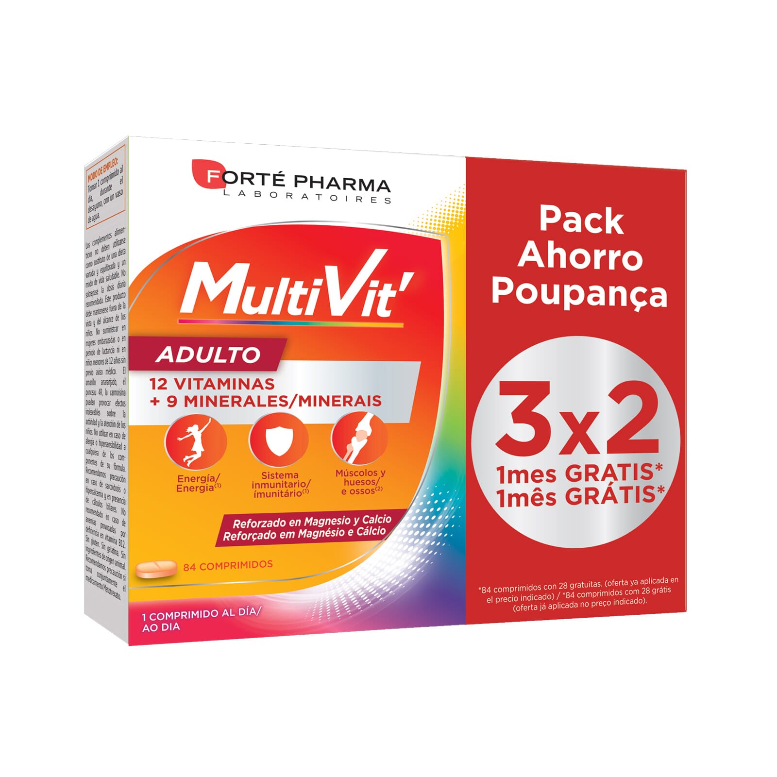Energy Multivit Erwachsene 84 Tabs