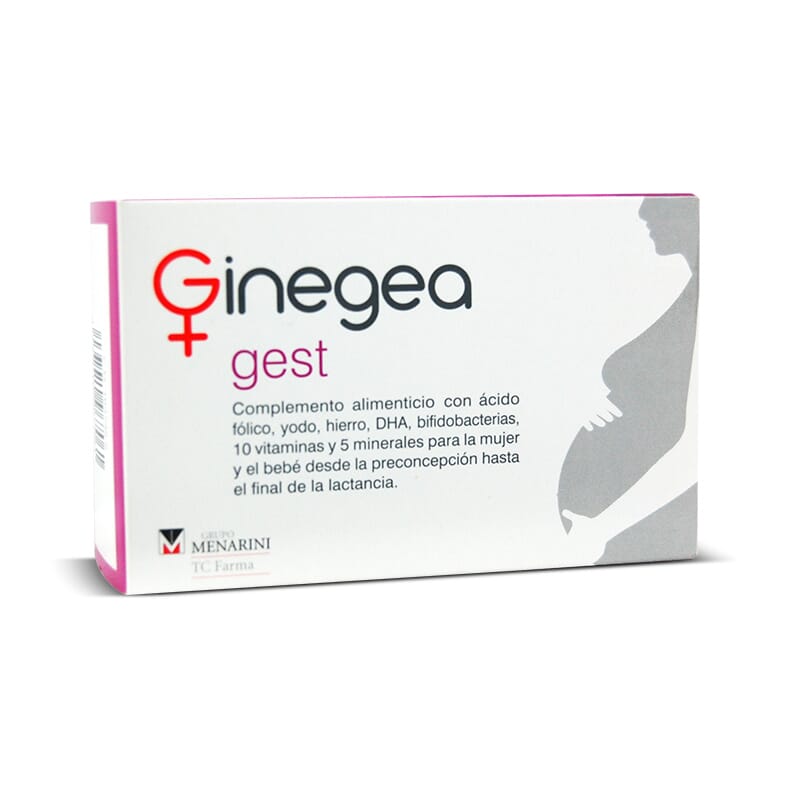 GINEGEA GEST 30 Caps + 30 Perlas