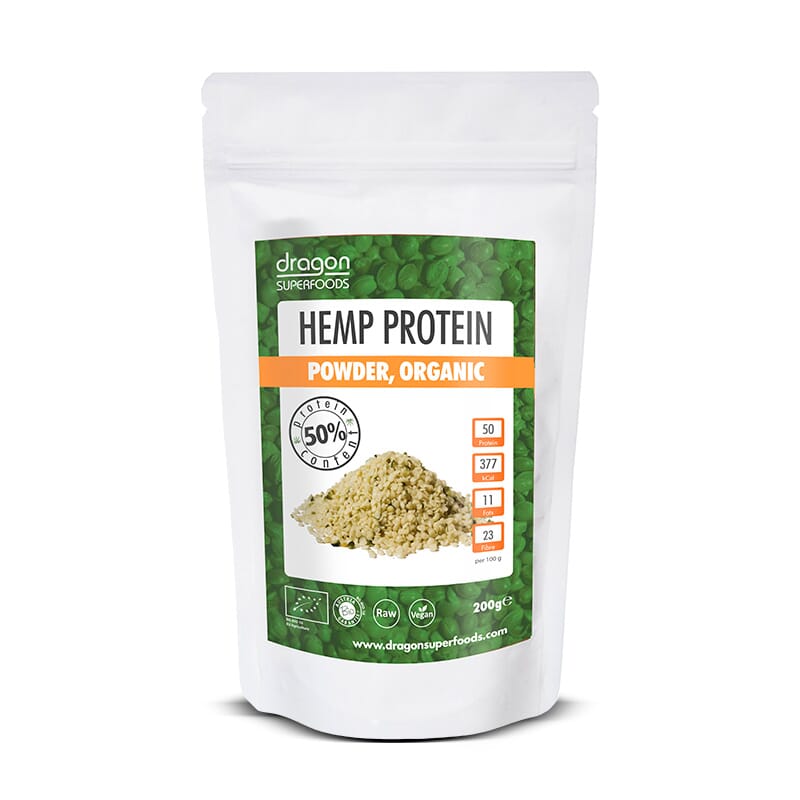 Proteína De Cáñamo Orgánica 200g de Dragón Superfoods