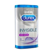 Durex Invisível Extra Lubrificado 12 Unds da Durex