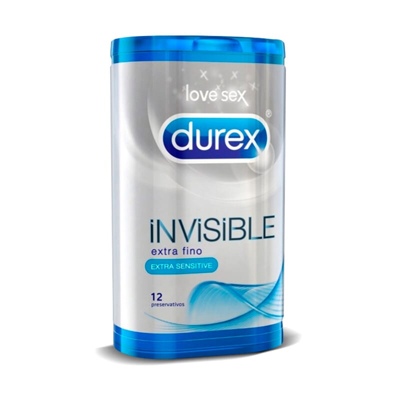Durex Invisible Extra Sensitivo 12 Uds