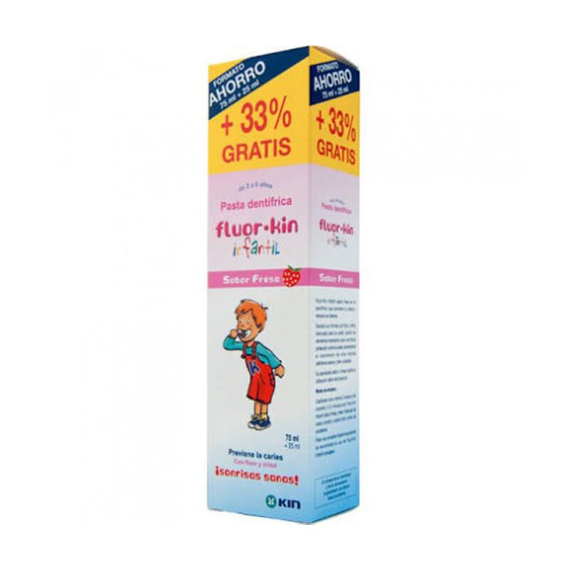 FLUOR KIN INFANTIL PASTA 100ml Kin