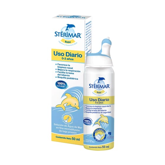 Sterimar - La limpieza nasal es más eficiente con un spray con agua de mar  como Sterimar Bebé, ya que tiene más minerales que fortalecen la mucosa, y  es un producto 100%