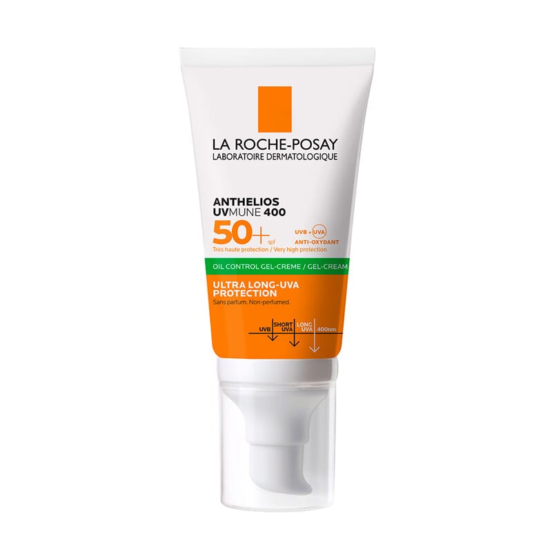 Anthelios Spf50+ Gel-Crema Toque Seco Sin Perfume 50 ml