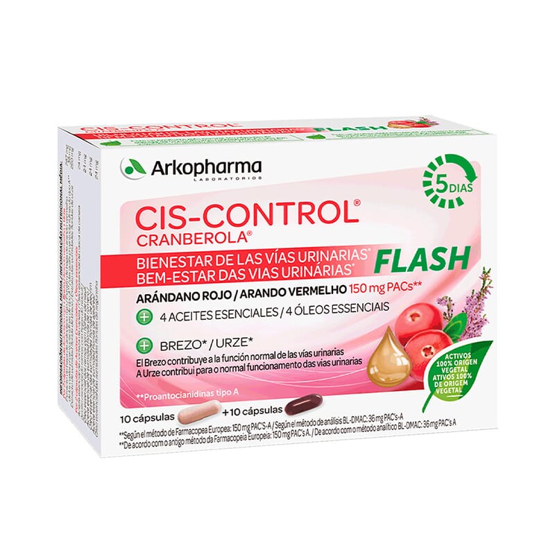 CRANBEROLA CIS-CONTROL FLASH 20 Caps