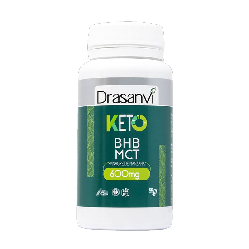 BHB MCT Vinagre De Manzana Keto 600 mg 60 Caps