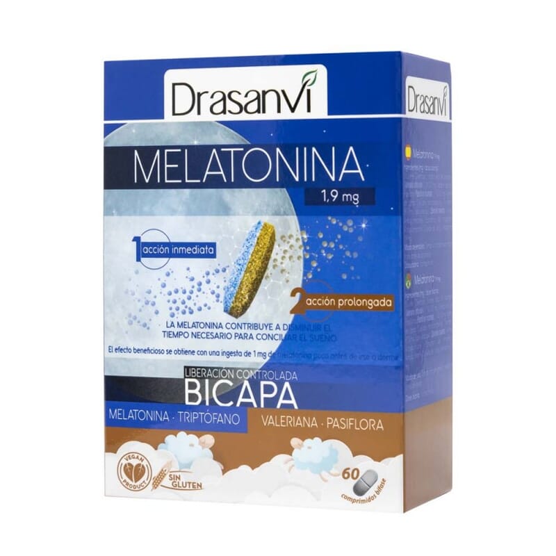 Melatonina 1,9 mg Bicapa Retard 60 Tabs