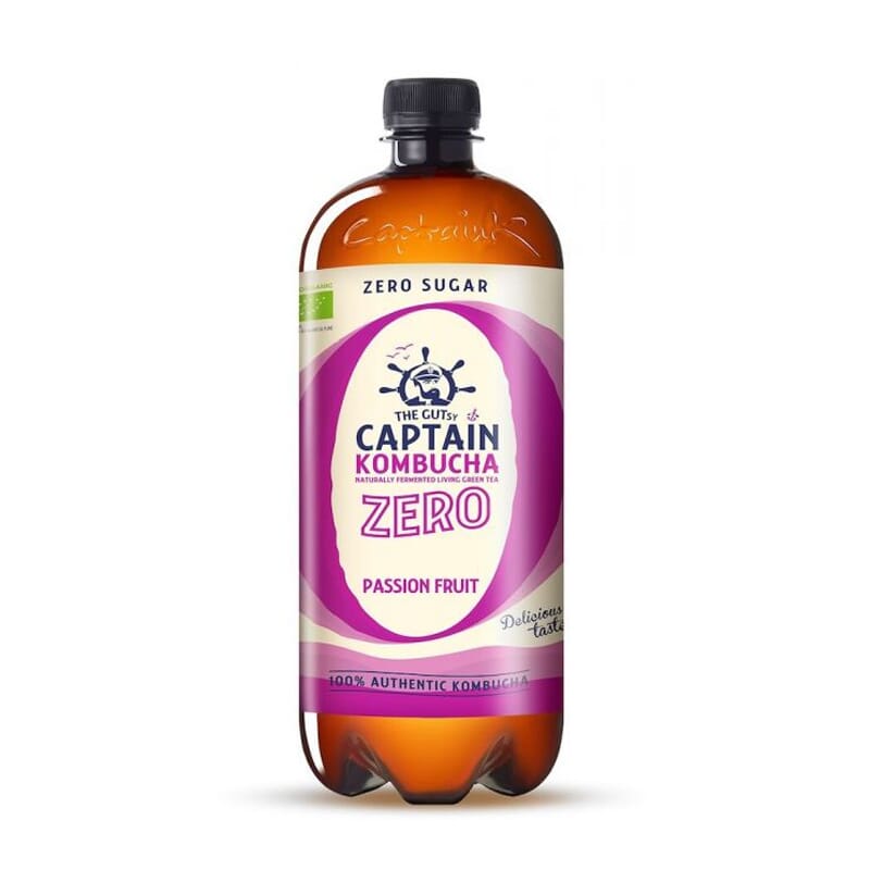 Té Kombucha Bio-Zero Passion Fruit 1000 ml
