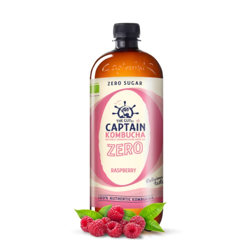 Té Kombucha Bio-Zero Raspberry 1000 ml