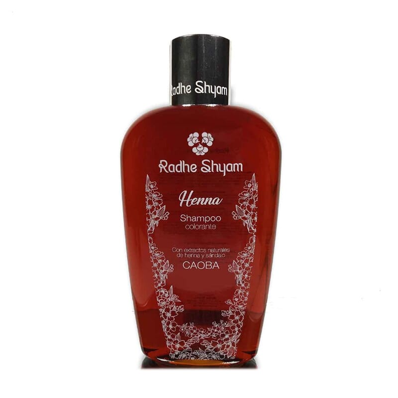 Champú Colorante Caoba Henna 250 ml