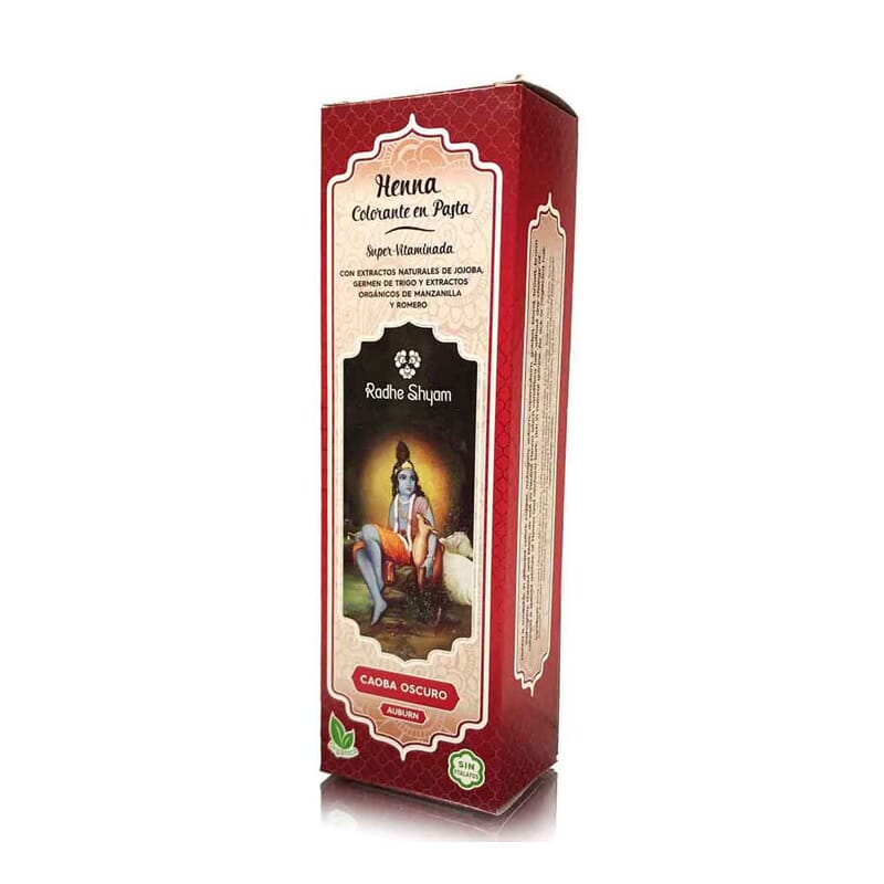 Henna Colorante En Pasta Caoba Oscuro Eco 200ml