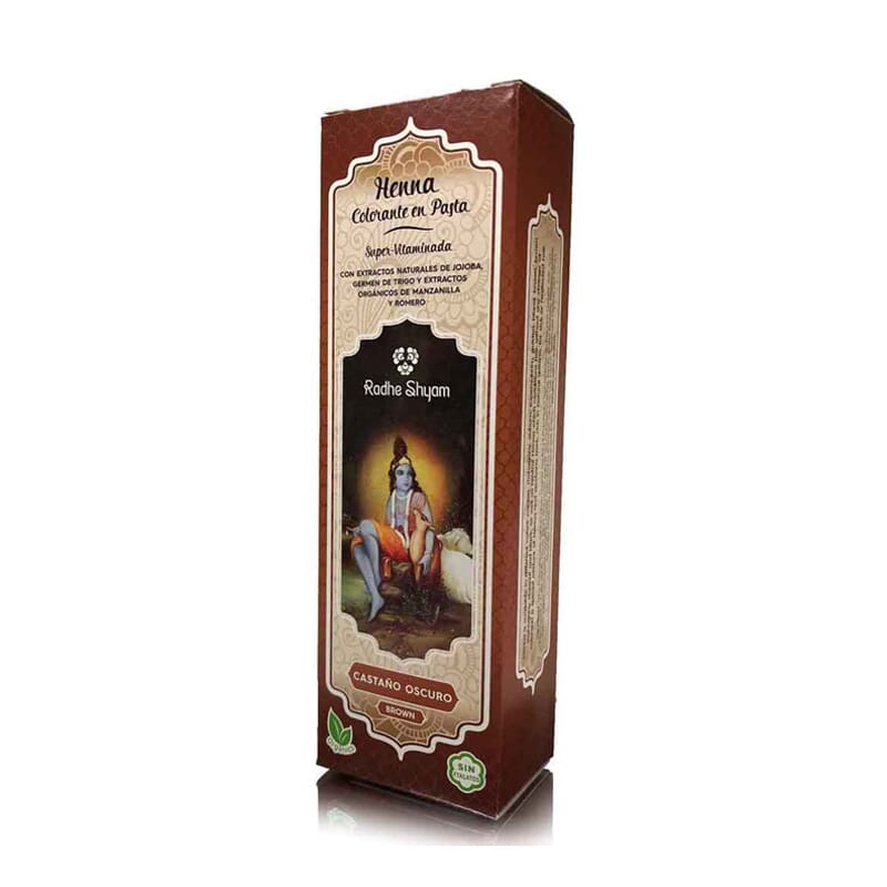 Henna Colorante En Pasta Castaño Oscuro Eco 200ml