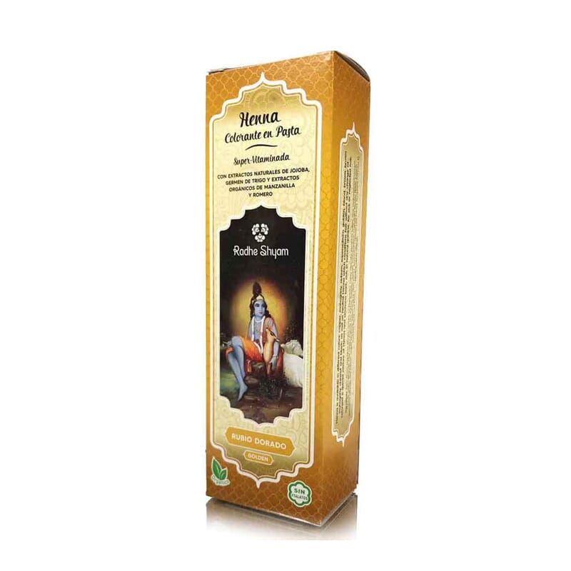 Henna Colorante En Pasta Rubio Dorado Eco 200 ml