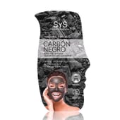 Mascarilla Facial Peeling Carbón Negro 10 ml de Sys