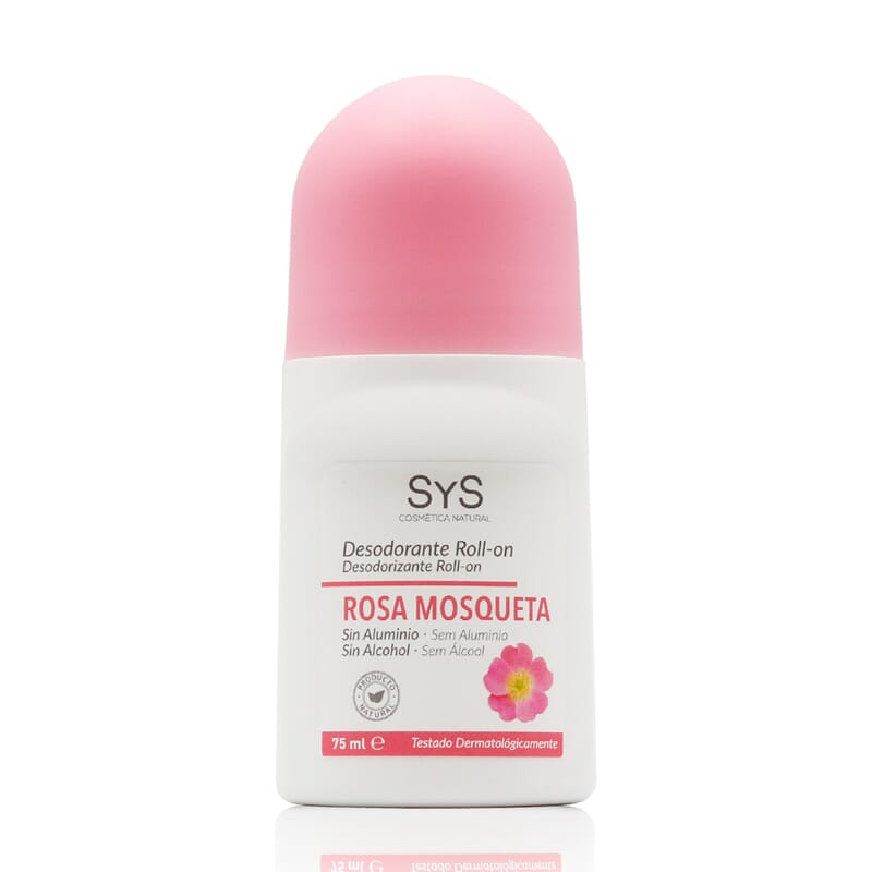 Desodorante Roll-On Rosa Mosqueta Sin Alcohol 75 ml