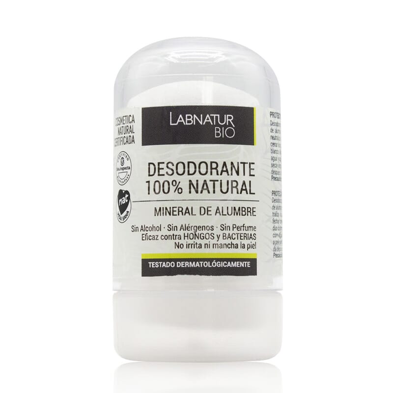 Desodorante 100% Natural Mineral De Alumbre 60g