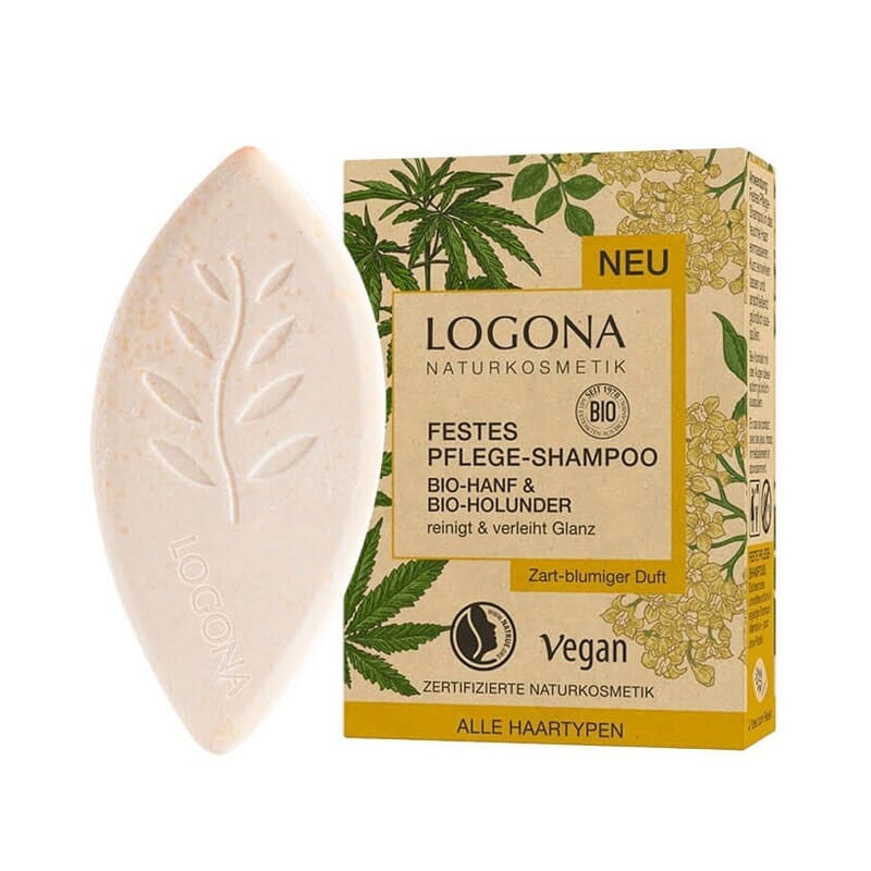 Champô Sólido Cânhamo E Sabugueiro Bio 60g