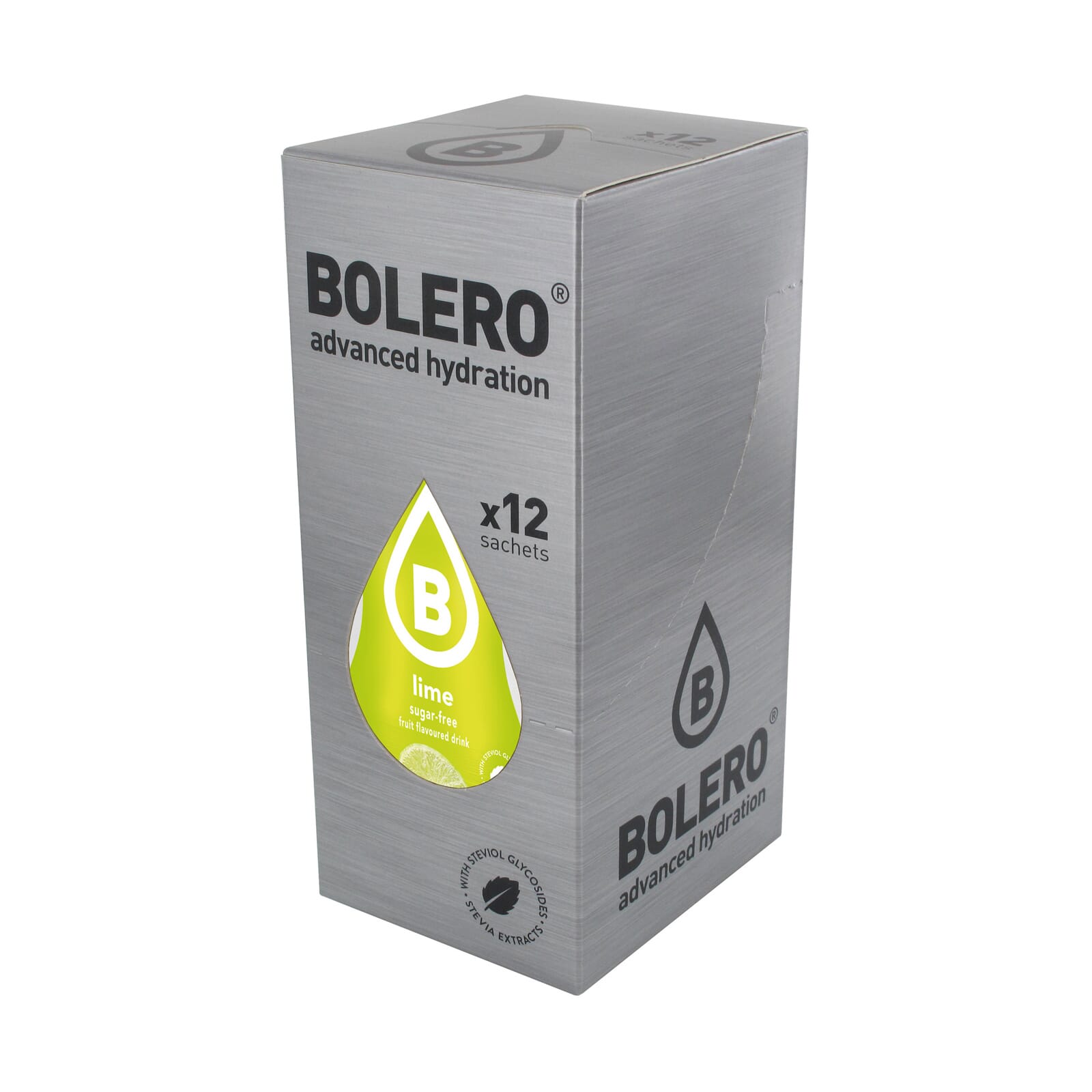 Bolero Limoen Met Stevia 3g 12 Zakjes