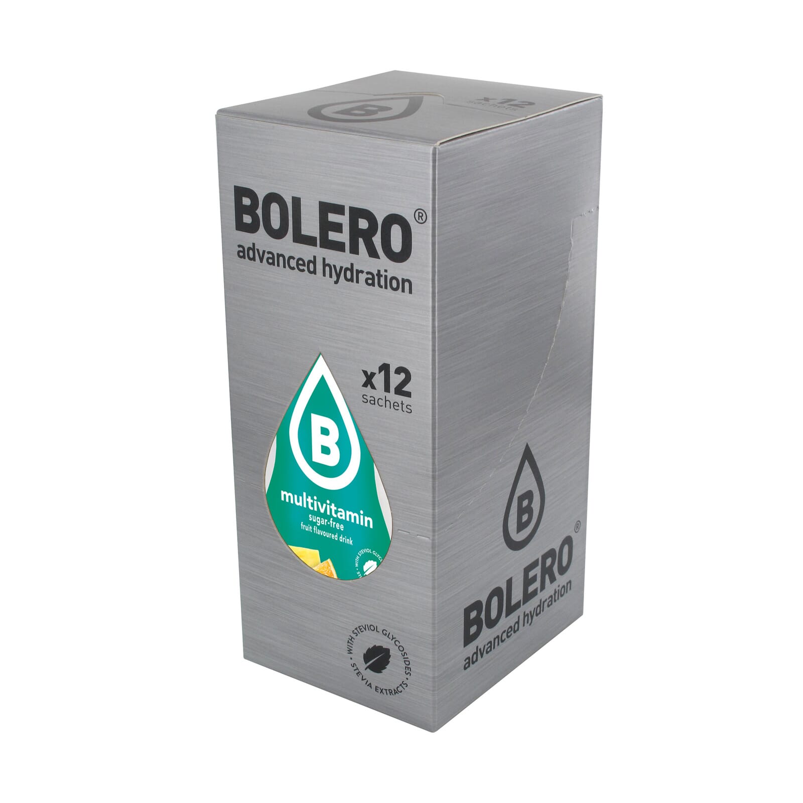 Bolero Multivitaminas Con Stevia 3g 12 Sobres