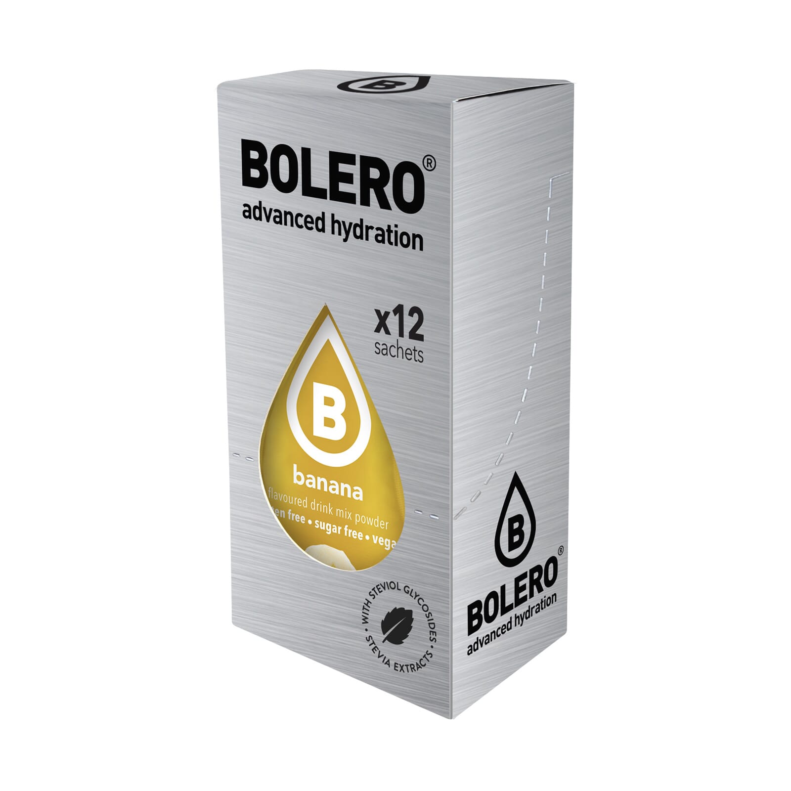 Bolero Banaan Met Stevia 3g 12 Zakjes