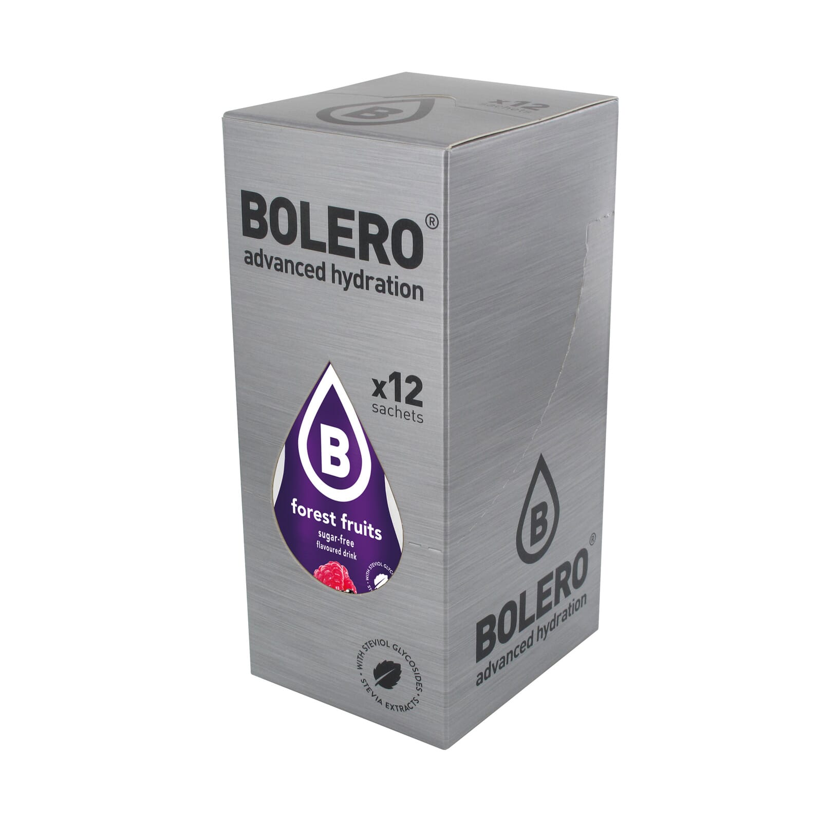 Bolero Bosvruchten Met Stevia 3g 12 Sobres