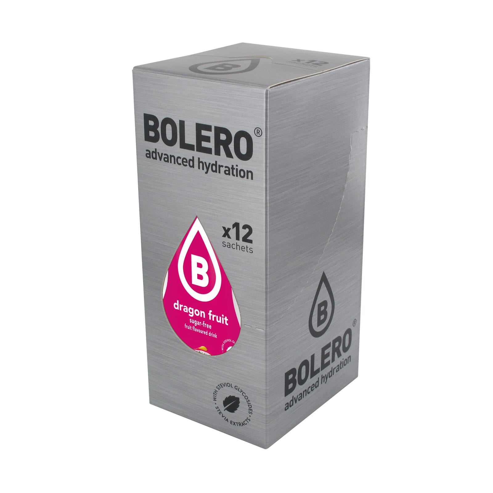 Bolero Dragonfruit met stevia 3g 12 Sobres